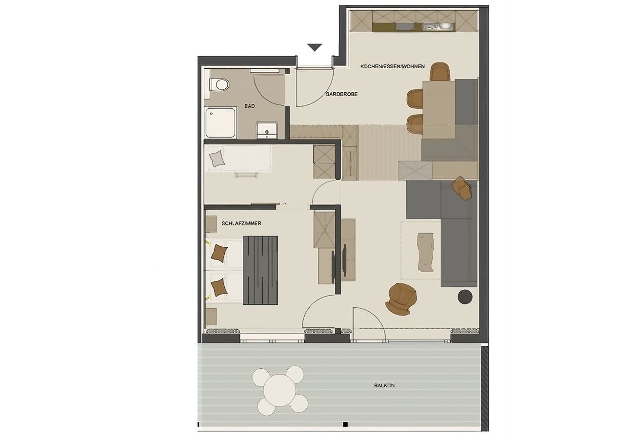 Apartment in Damüls - Alpenstolz #2.07 Comfort