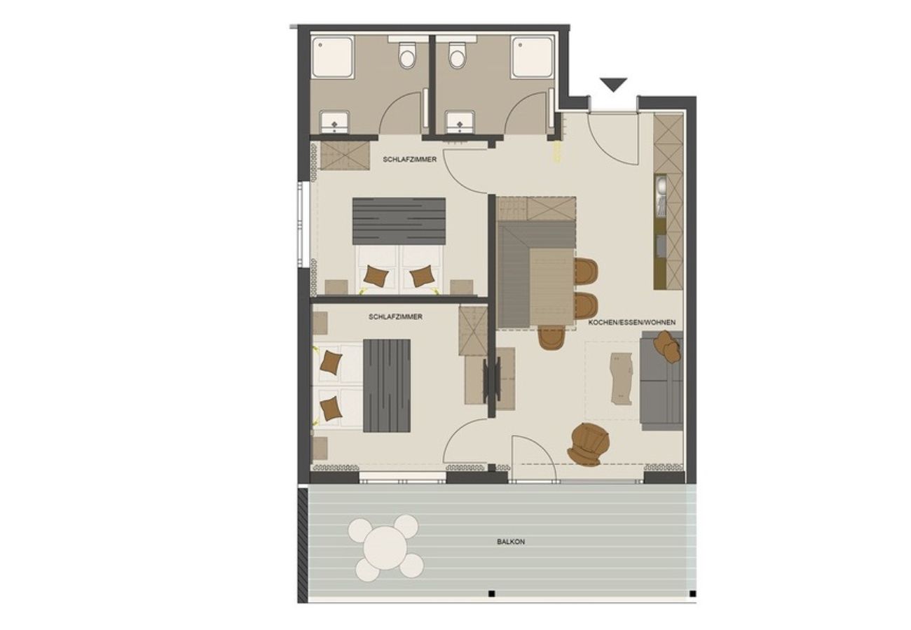 Apartment in Damüls - Alpenstolz #2.08 Comfort