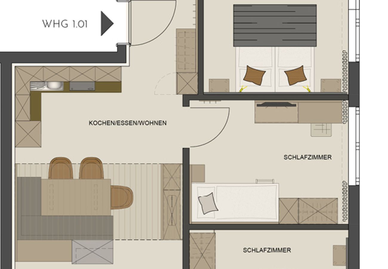 Apartment in Damüls - Alpenstolz #1.07 Comfort