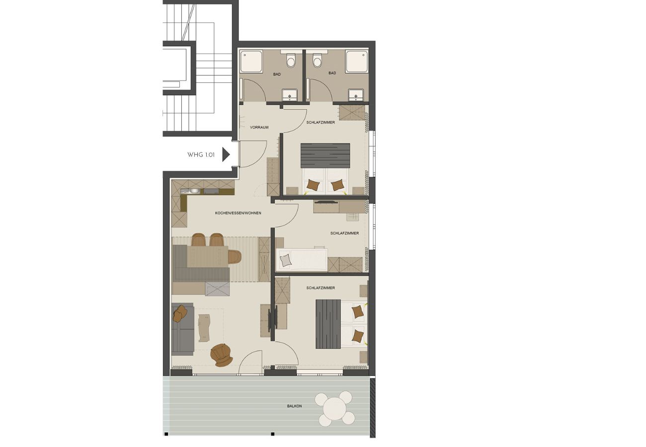 Apartment in Damüls - Alpenstolz #1.05 Comfort