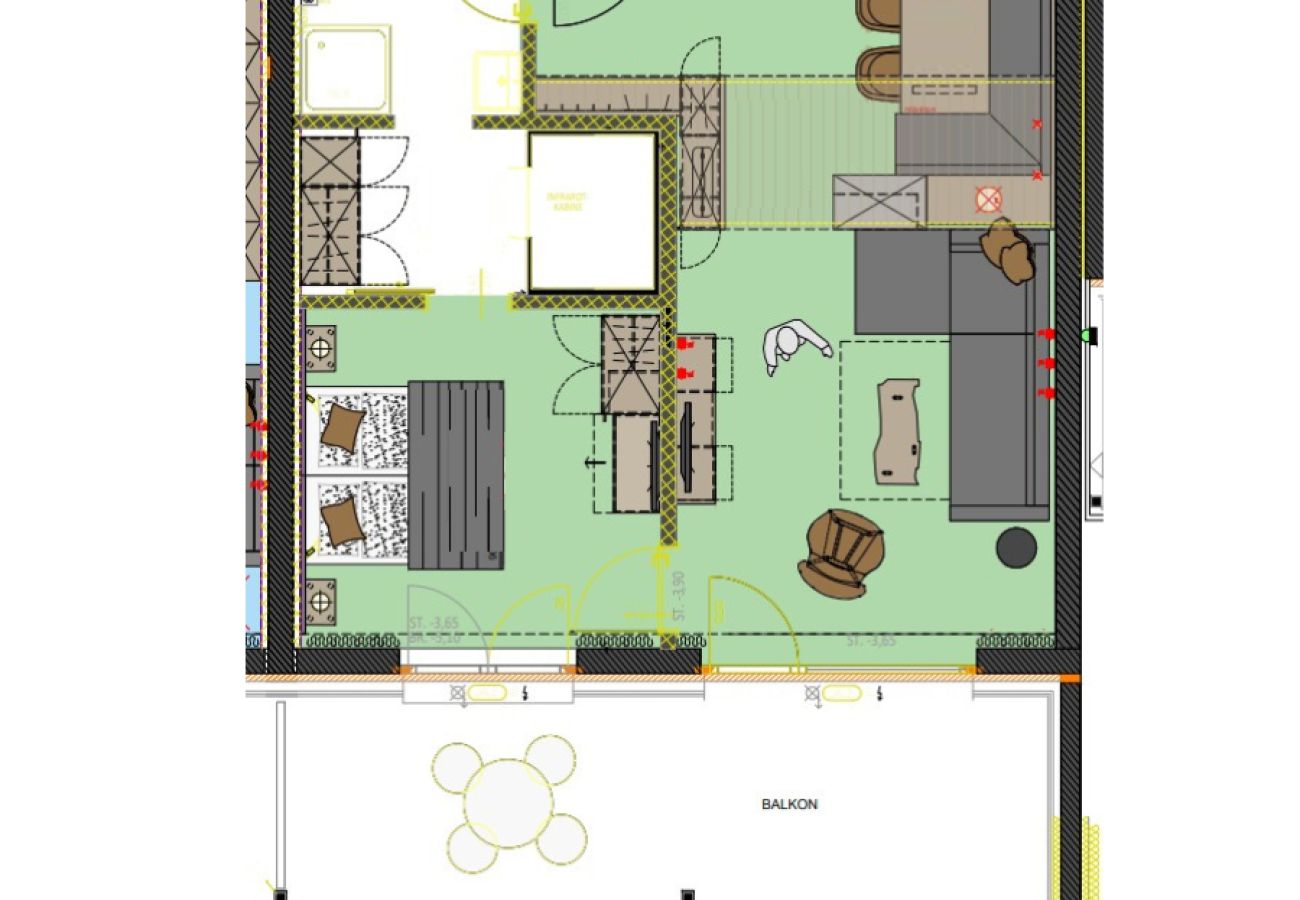 Ferienwohnung in Damüls - Alpenstolz #2.03 Exklusiv mit Infrarot&Coolfire