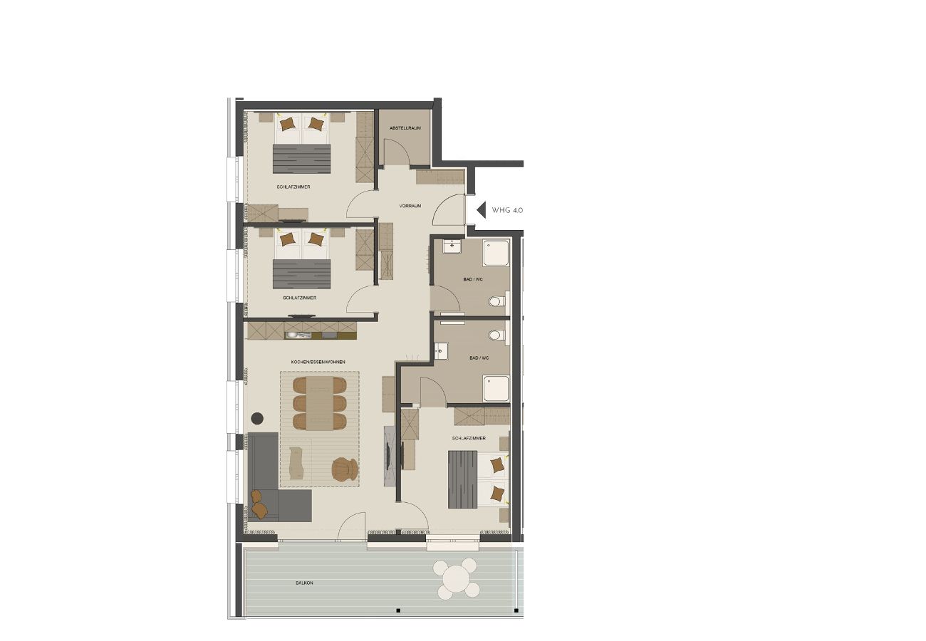 Ferienwohnung in Damüls - Alpenstolz #4.05 Komfort