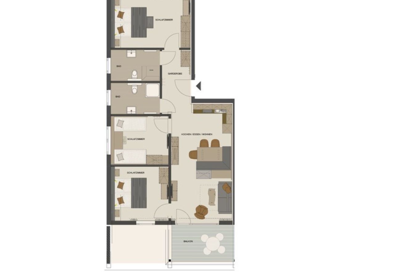 Ferienwohnung in Damüls - Alpenstolz #2.10 Exklusiv mit Infrarot&Coolfire